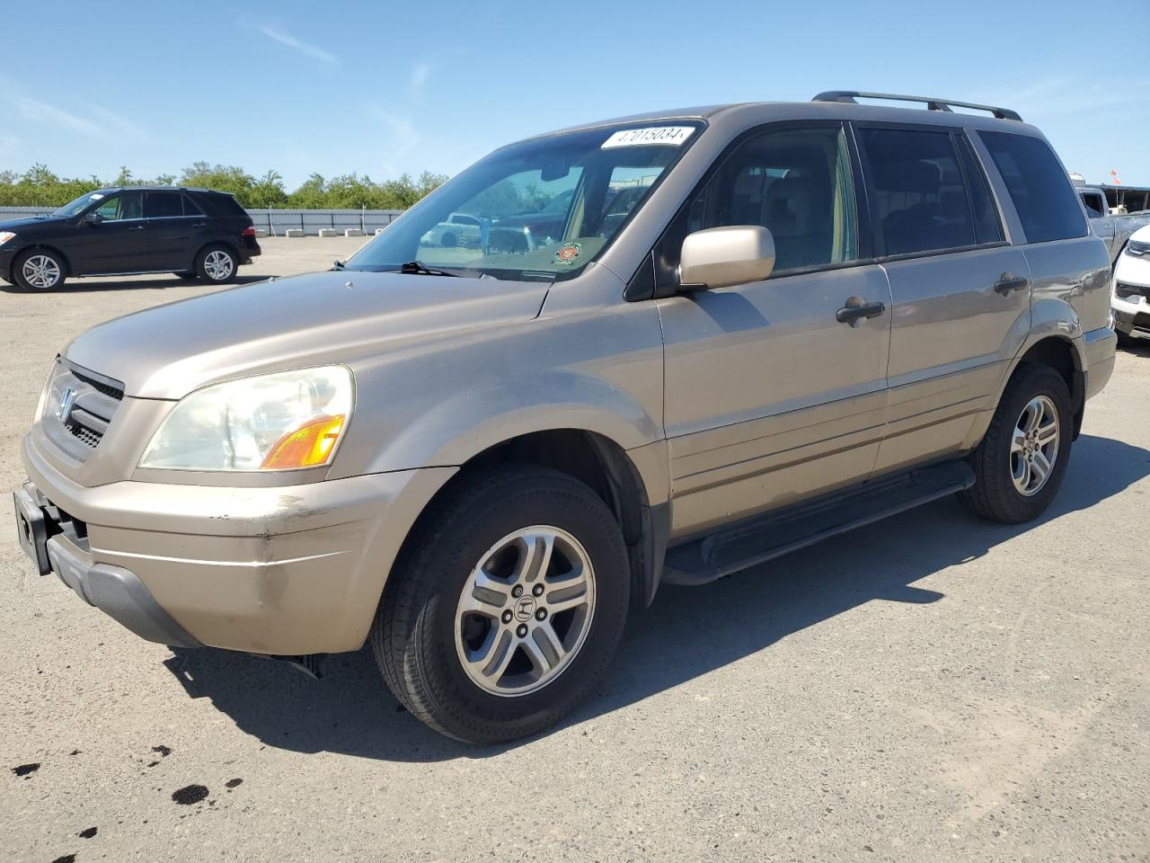 HONDA PILOT 2003 2hkyf18513h600766