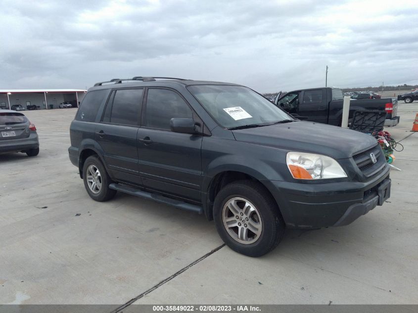 HONDA PILOT 2003 2hkyf18513h618975