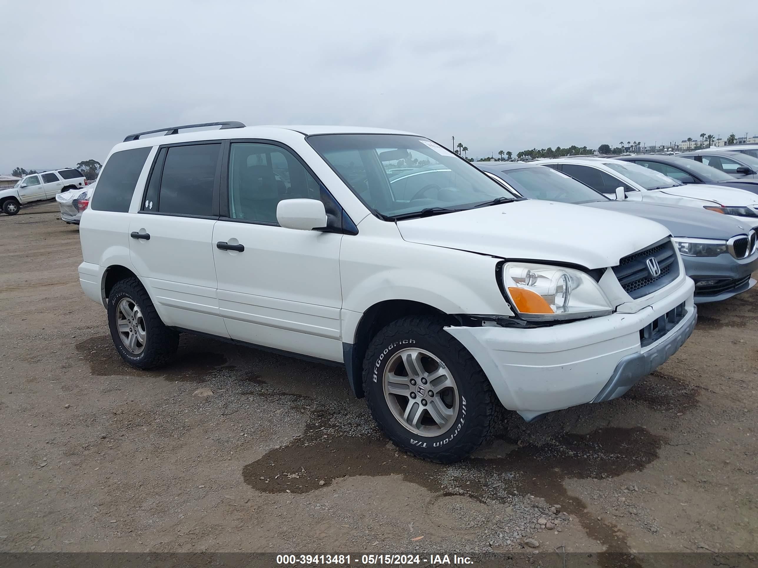 HONDA PILOT 2004 2hkyf185148593321