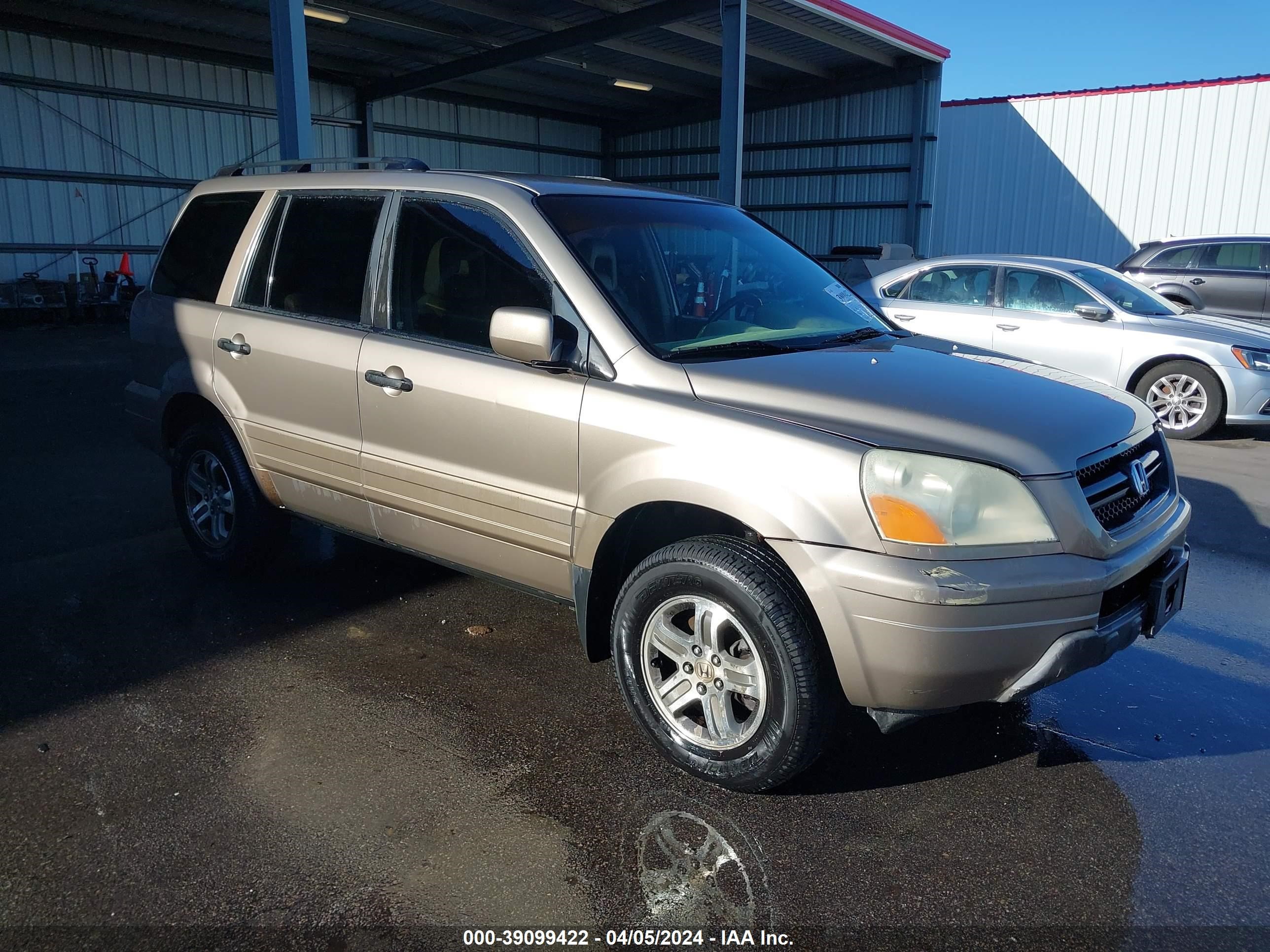 HONDA PILOT 2004 2hkyf18514h509059