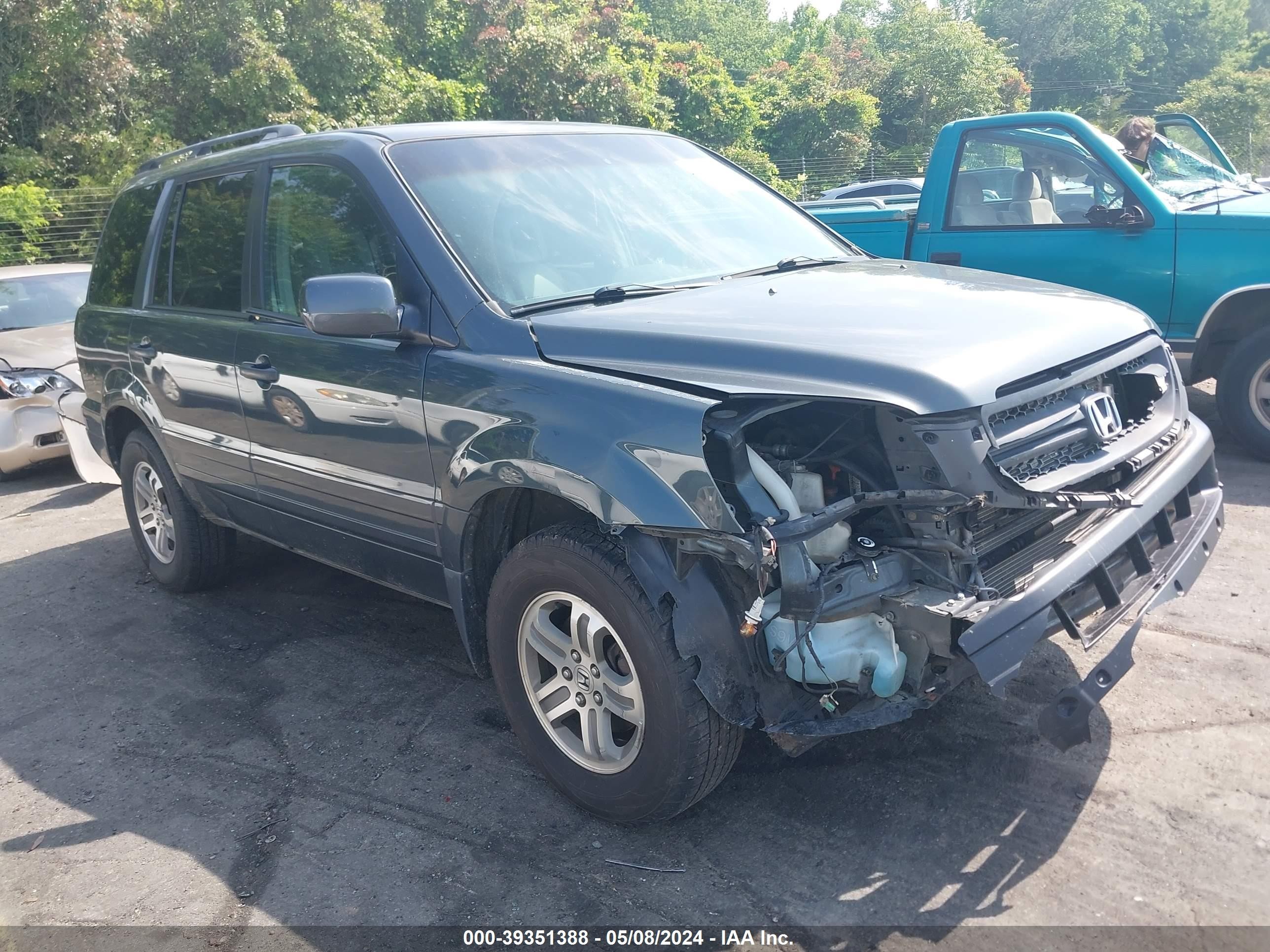 HONDA PILOT 2004 2hkyf18514h541669