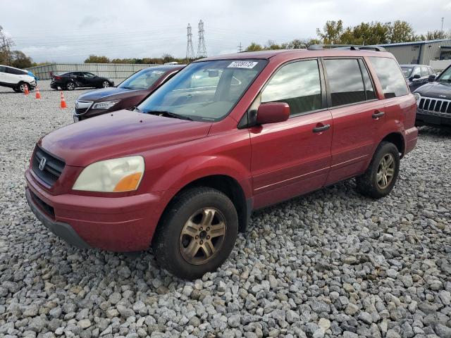 HONDA PILOT 2004 2hkyf18514h604897