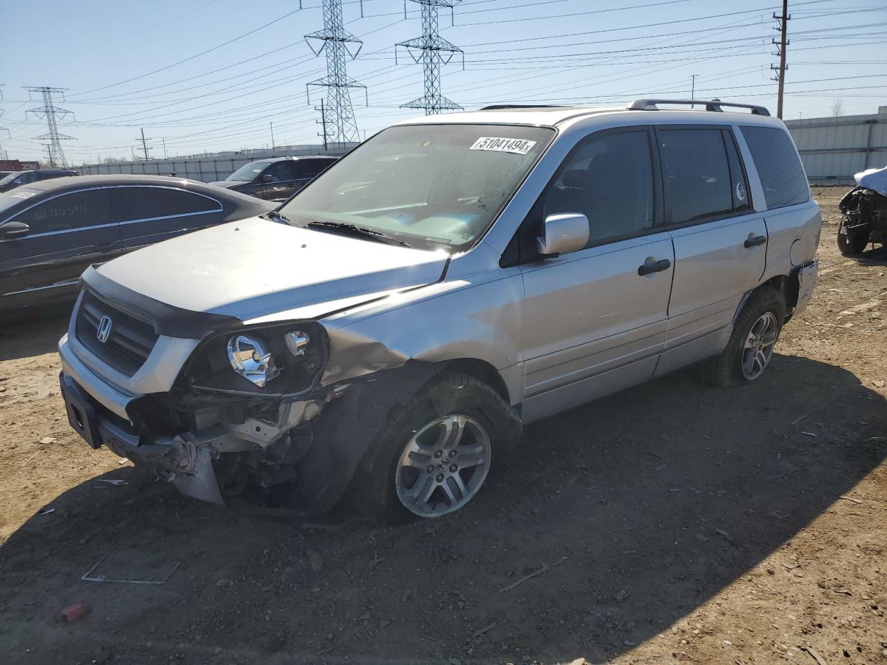 HONDA PILOT 2005 2hkyf18515h506857