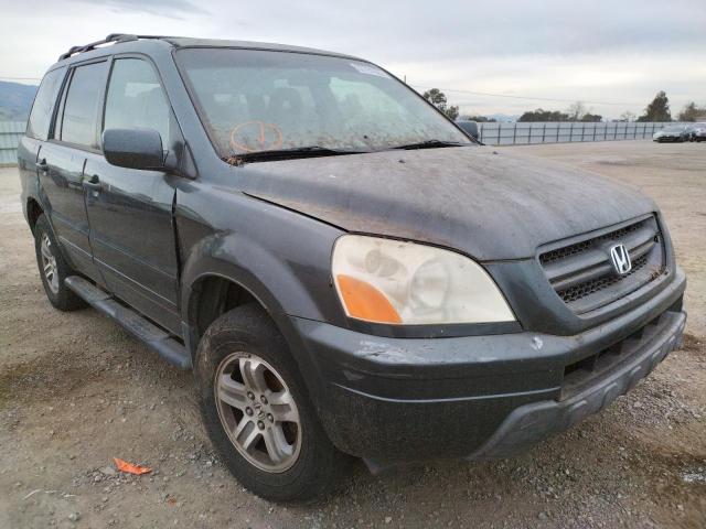 HONDA PILOT EXL 2005 2hkyf18515h529135