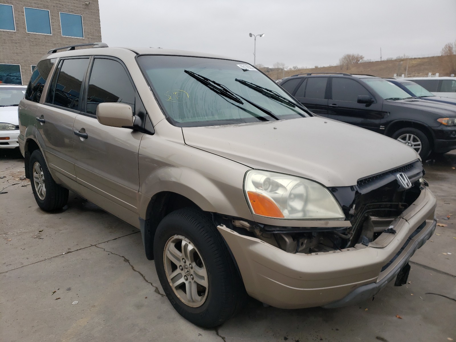 HONDA PILOT EXL 2003 2hkyf18523h600145