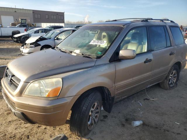 HONDA PILOT 2004 2hkyf18524h503030