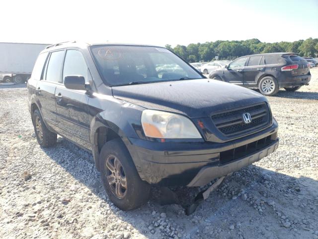 HONDA PILOT EXL 2004 2hkyf18524h506574