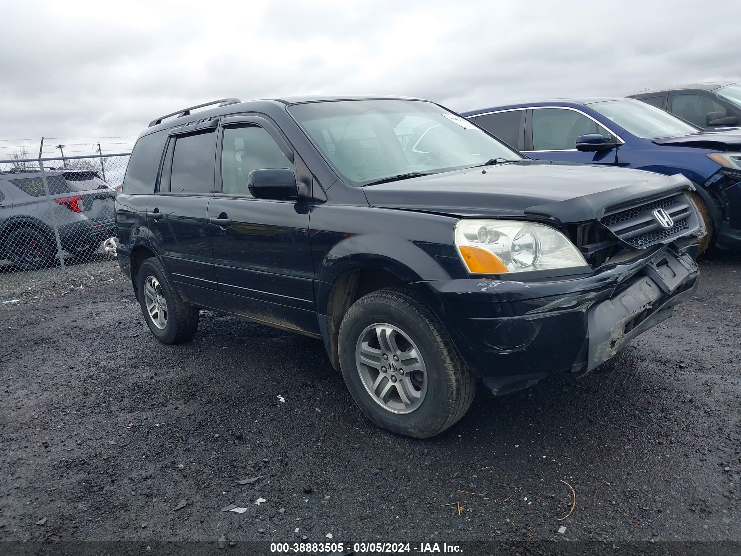 HONDA PILOT 2004 2hkyf18524h537839