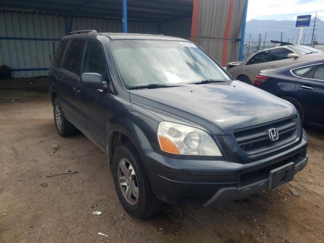 HONDA PILOT EXL 2004 2hkyf18524h597782