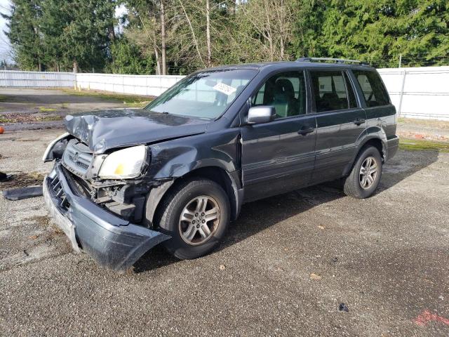 HONDA PILOT EXL 2004 2hkyf18524h621398