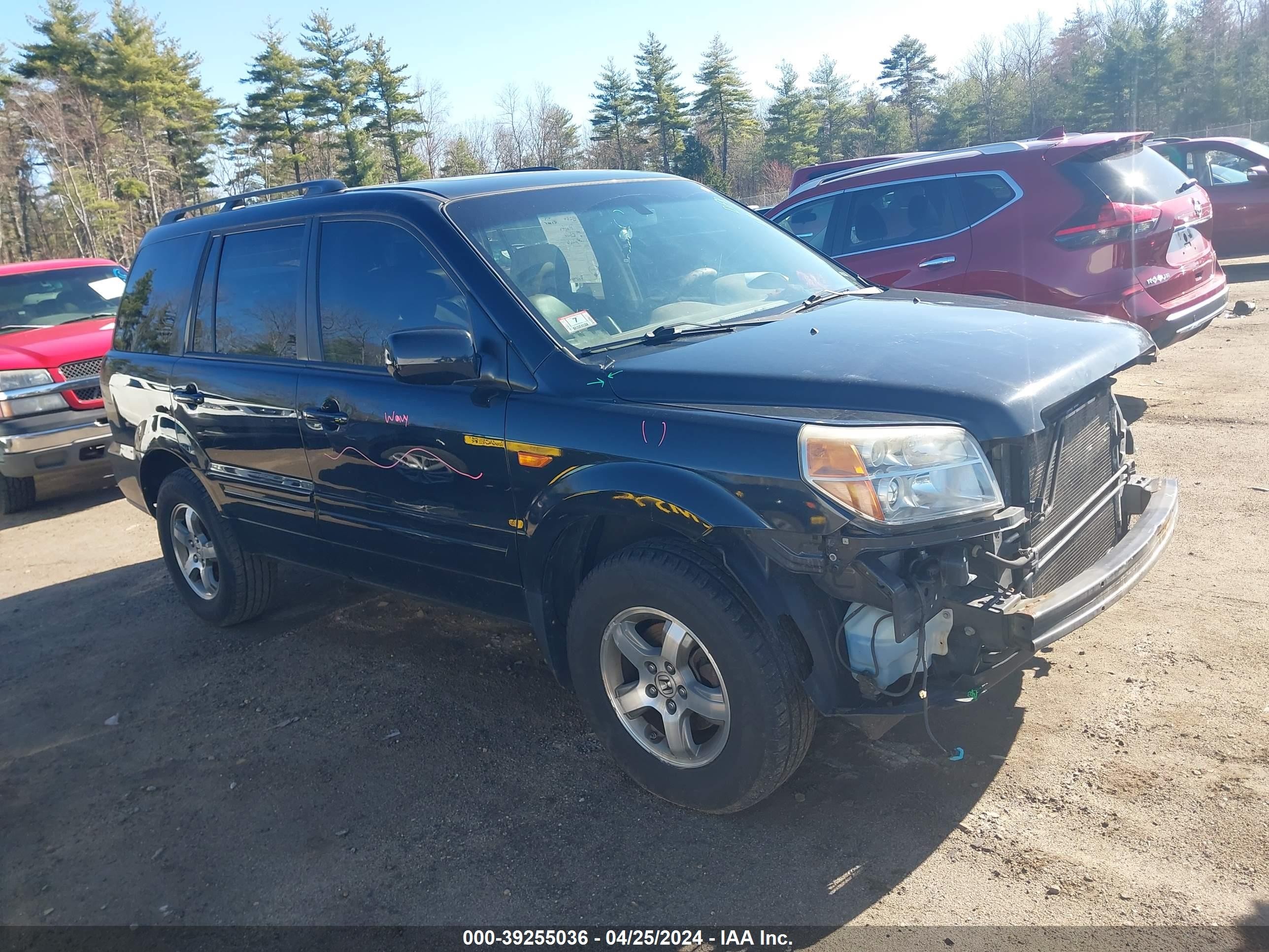 HONDA PILOT 2006 2hkyf18536h542891