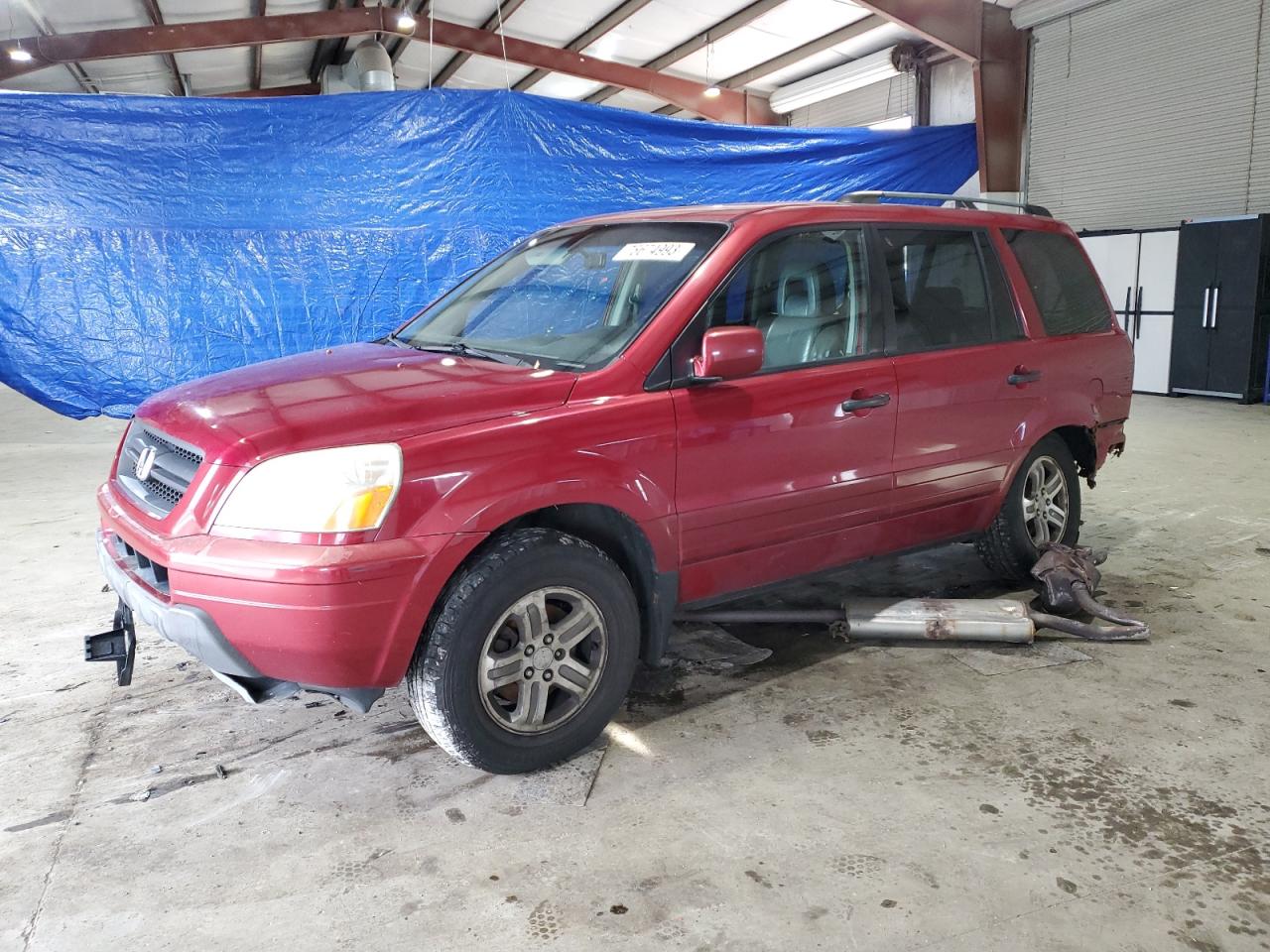 HONDA PILOT 2003 2hkyf18543h596423