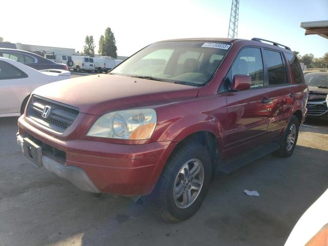 HONDA PILOT 2004 2hkyf18544h516216