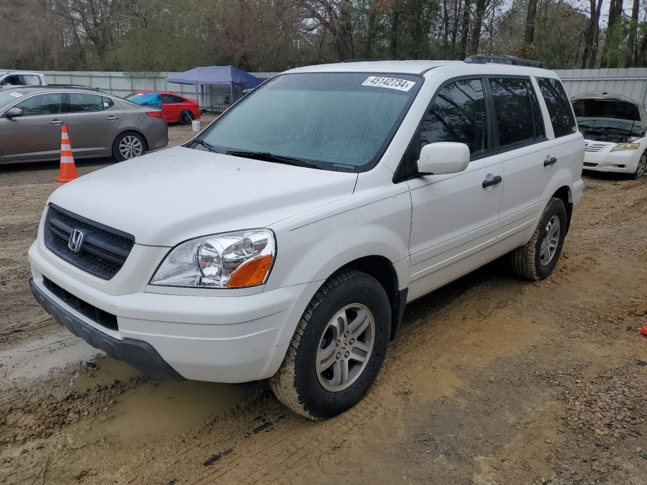 HONDA PILOT 2004 2hkyf18544h533131