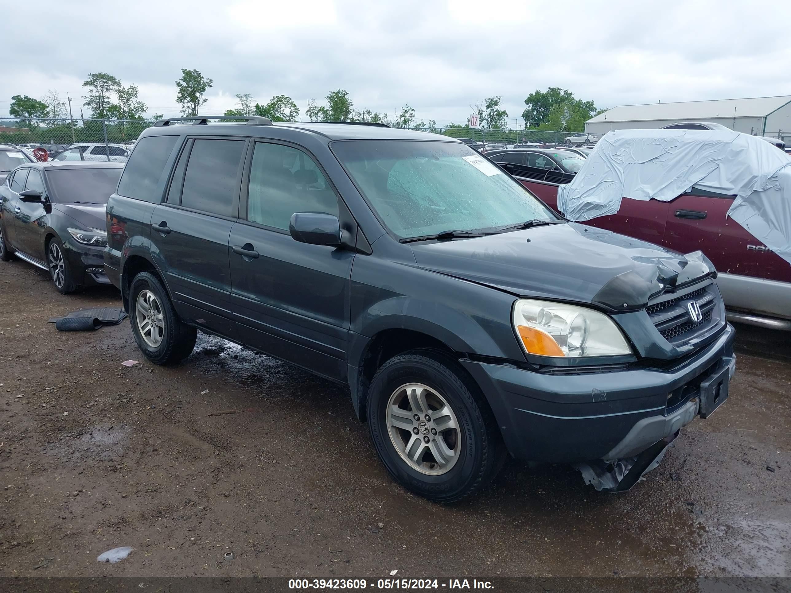 HONDA PILOT 2004 2hkyf18544h547224