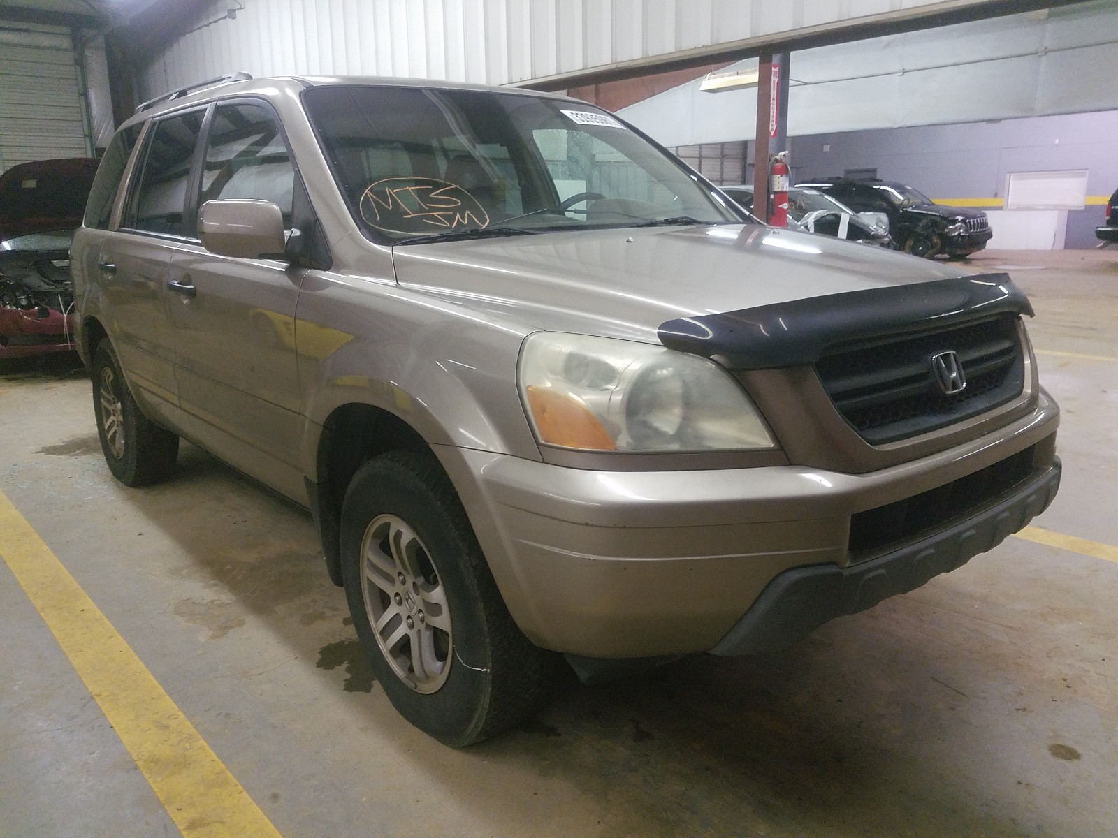 HONDA PILOT EXL 2004 2hkyf18544h560300