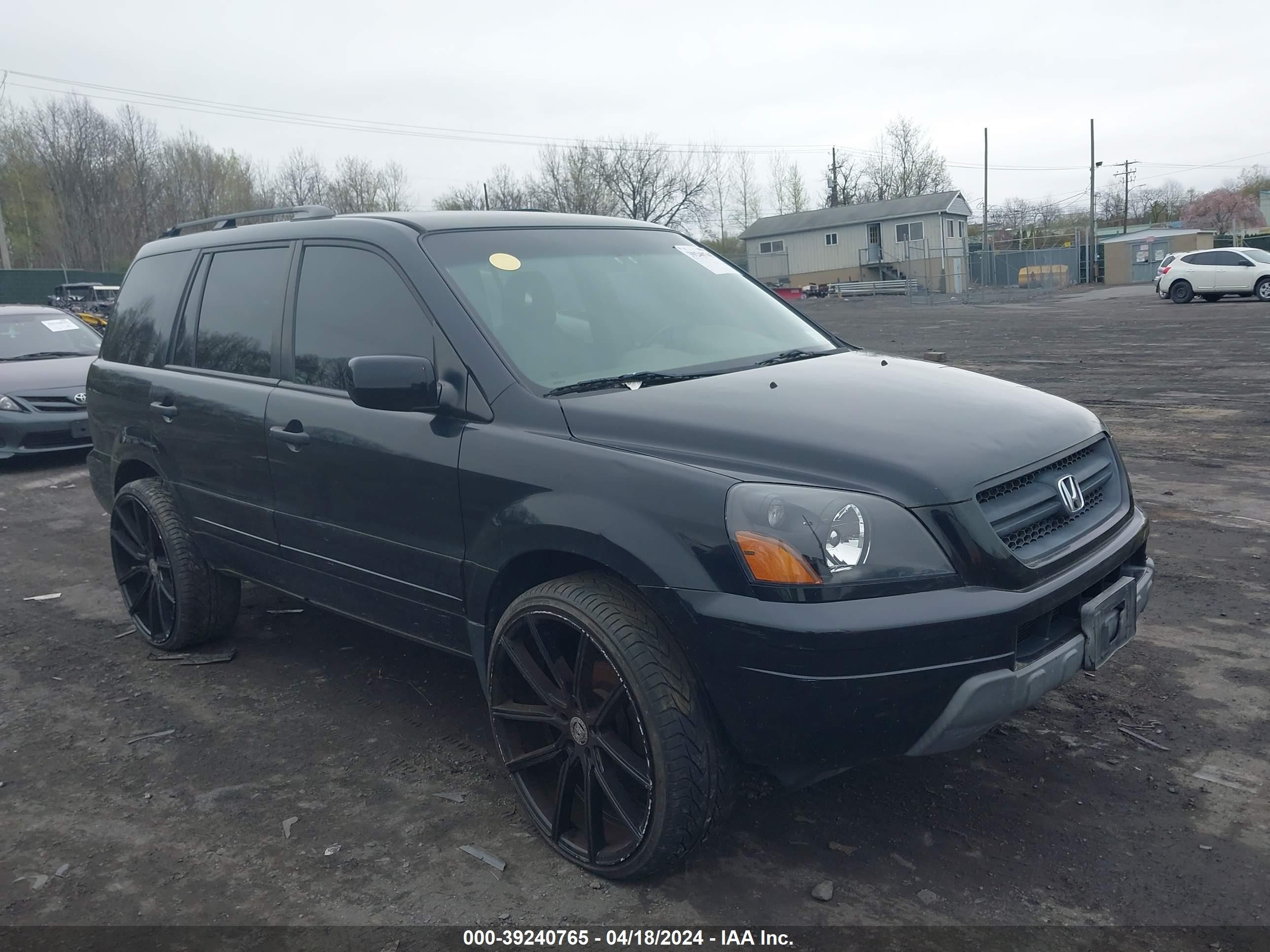 HONDA PILOT 2004 2hkyf18544h608300