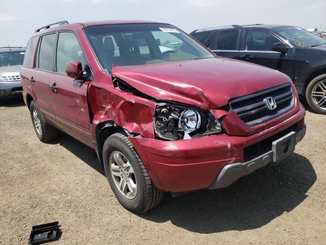 HONDA PILOT EXL 2005 2hkyf18545h533244