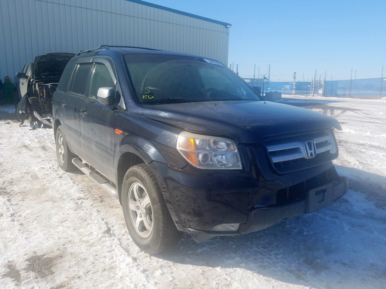 HONDA PILOT EX 2006 2hkyf18546h000604