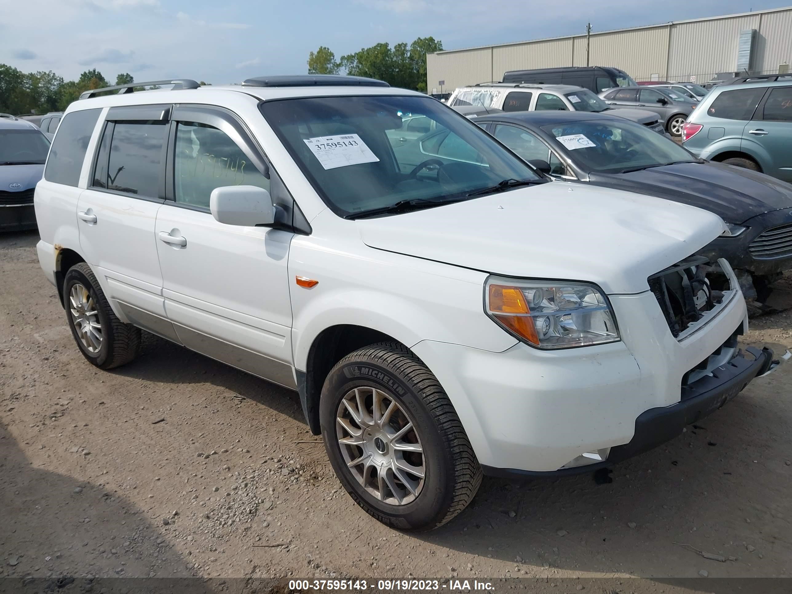 HONDA PILOT 2006 2hkyf18546h524903