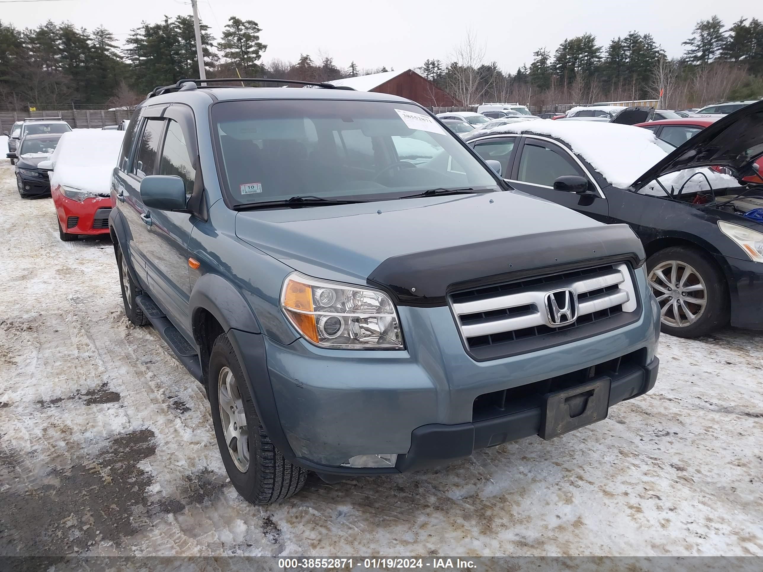 HONDA PILOT 2006 2hkyf18546h547694