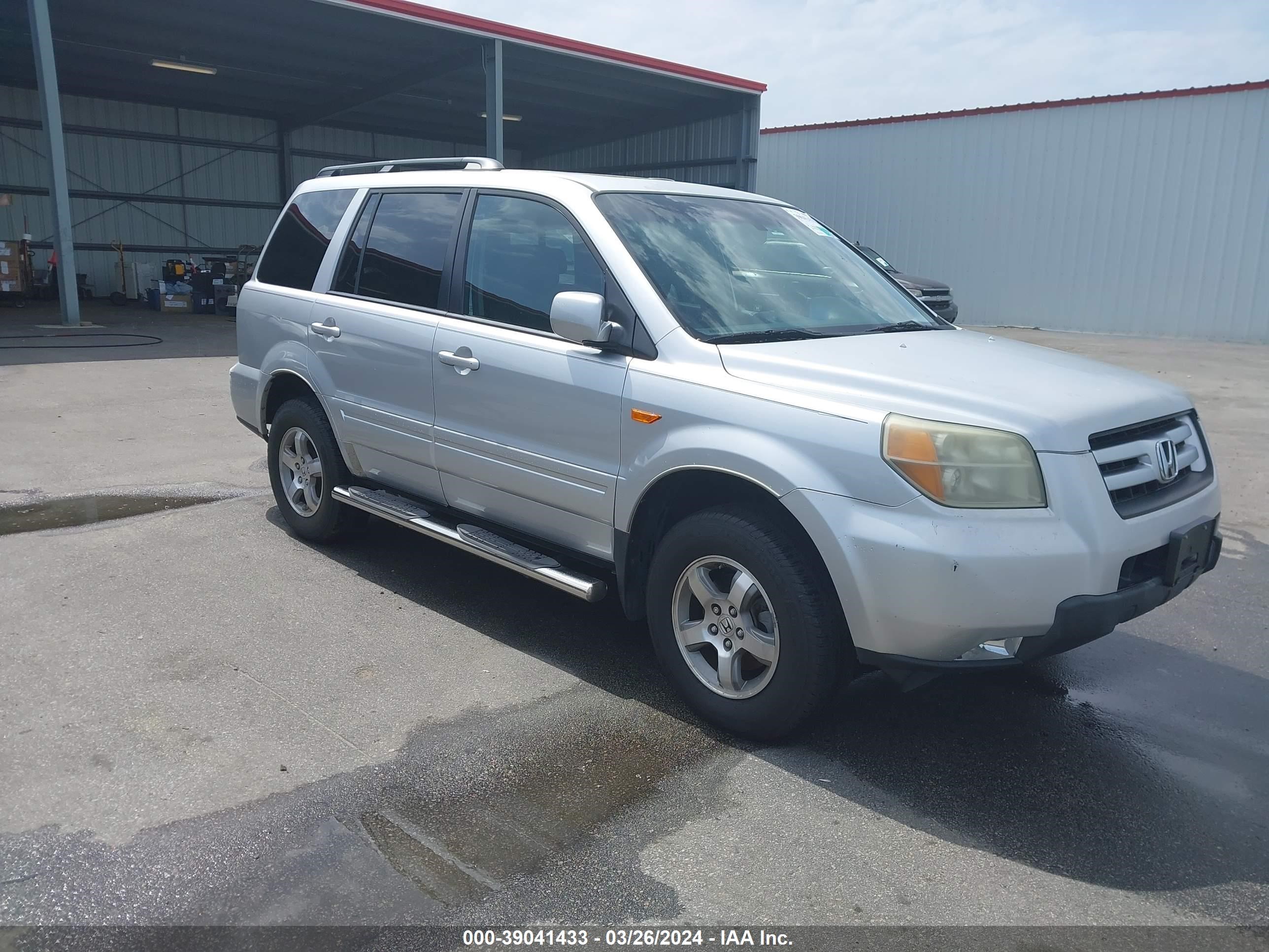 HONDA PILOT 2006 2hkyf18546h548621