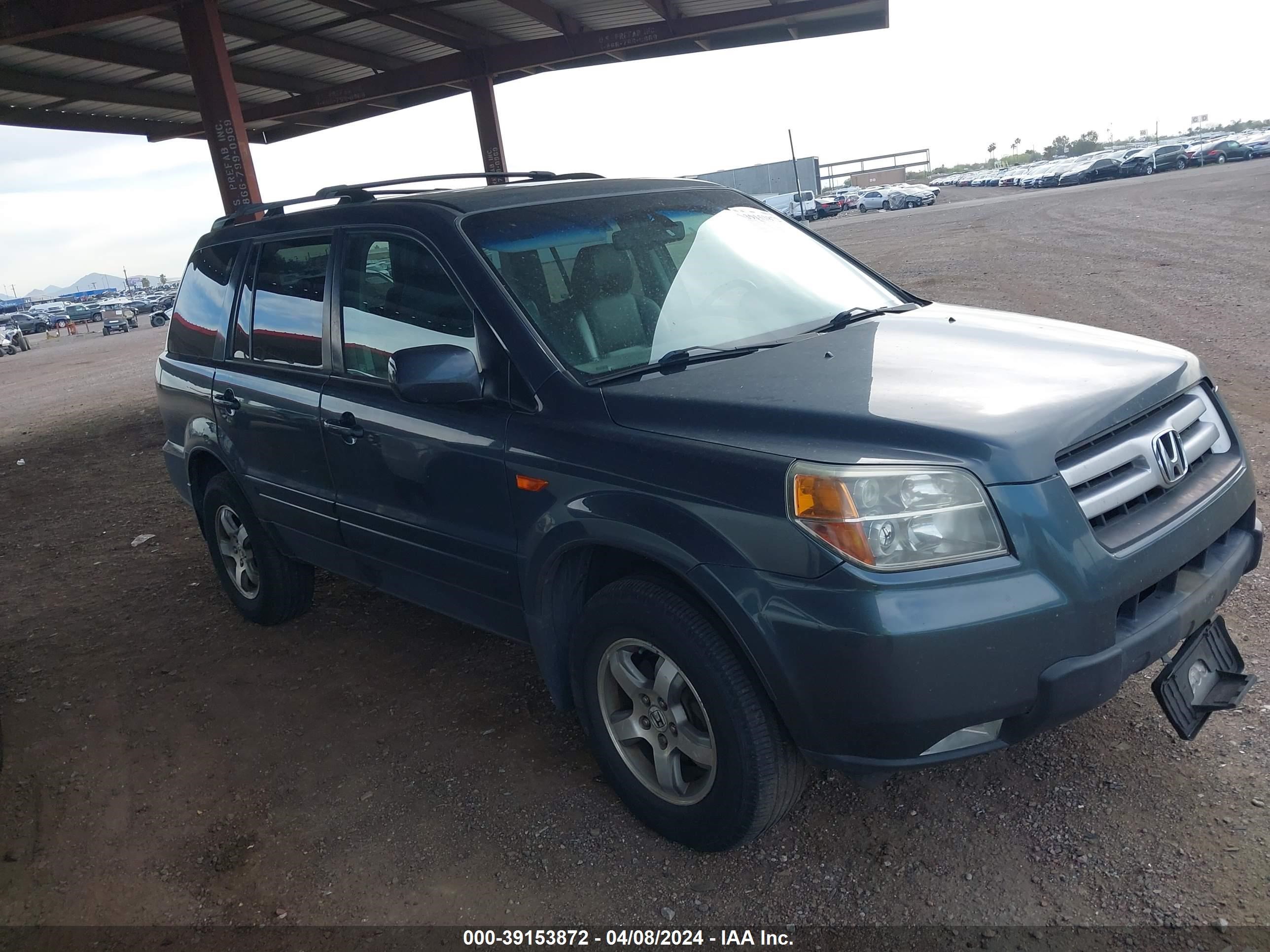 HONDA PILOT 2006 2hkyf18546h556184