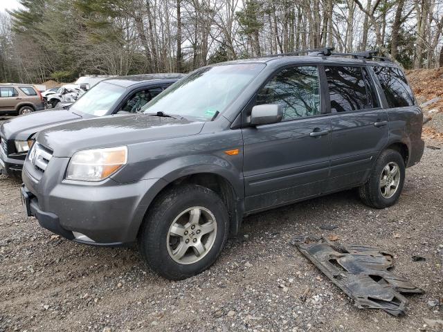 HONDA PILOT EXL 2007 2hkyf18547h506483