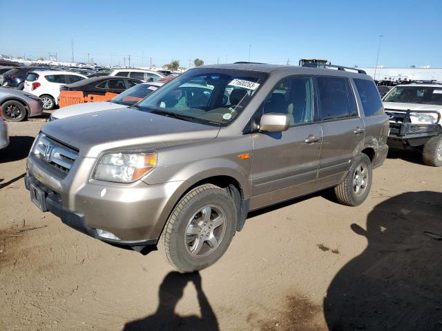 HONDA PILOT 2007 2hkyf18547h528855