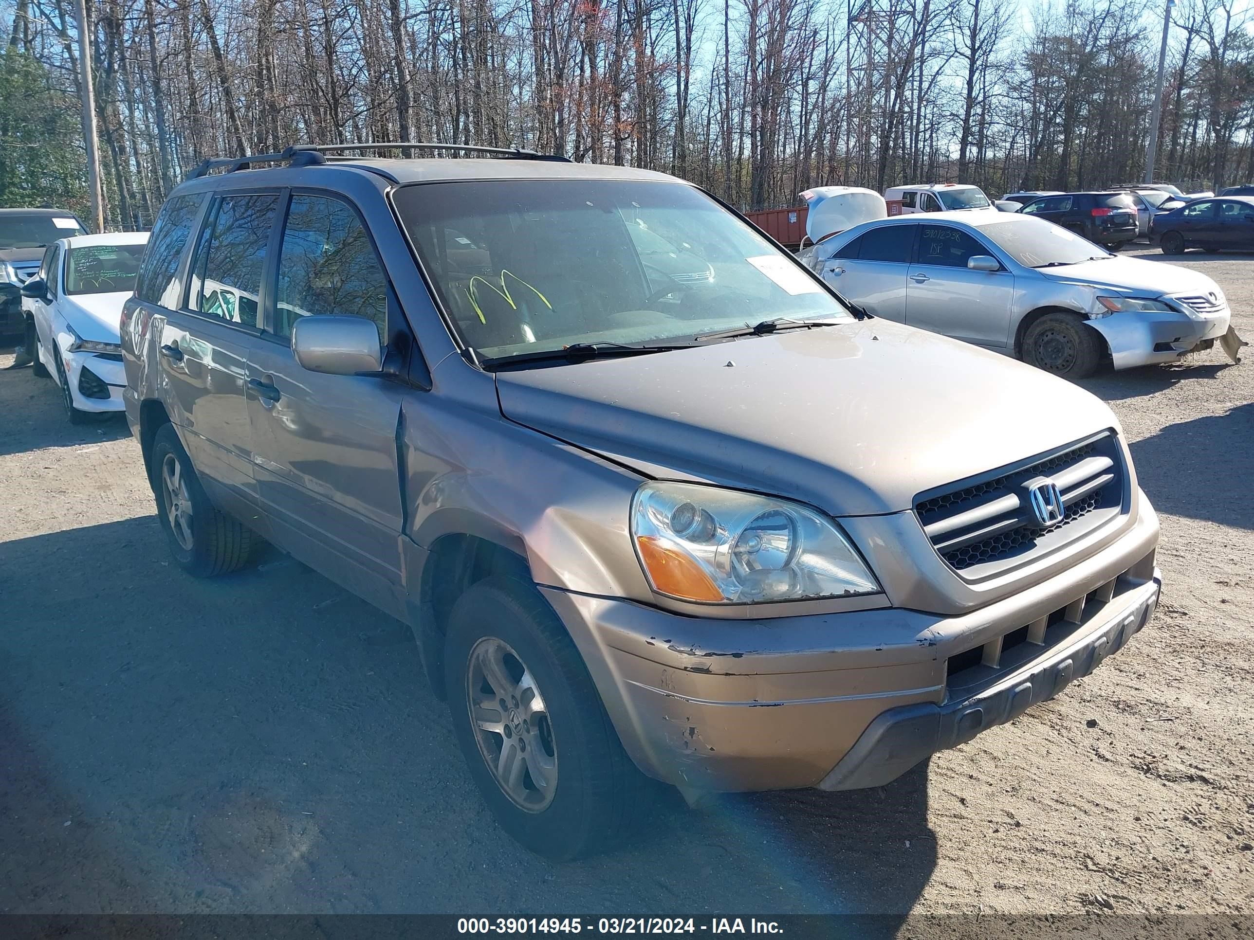 HONDA PILOT 2003 2hkyf18553h550969