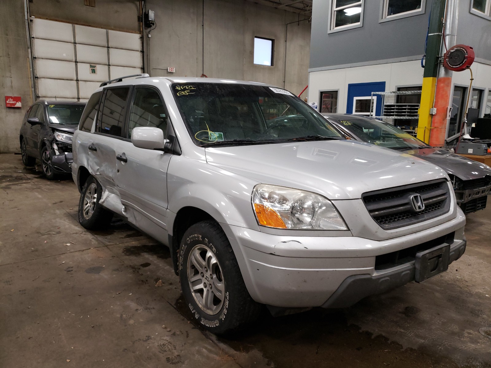 HONDA PILOT EXL 2003 2hkyf18553h568968