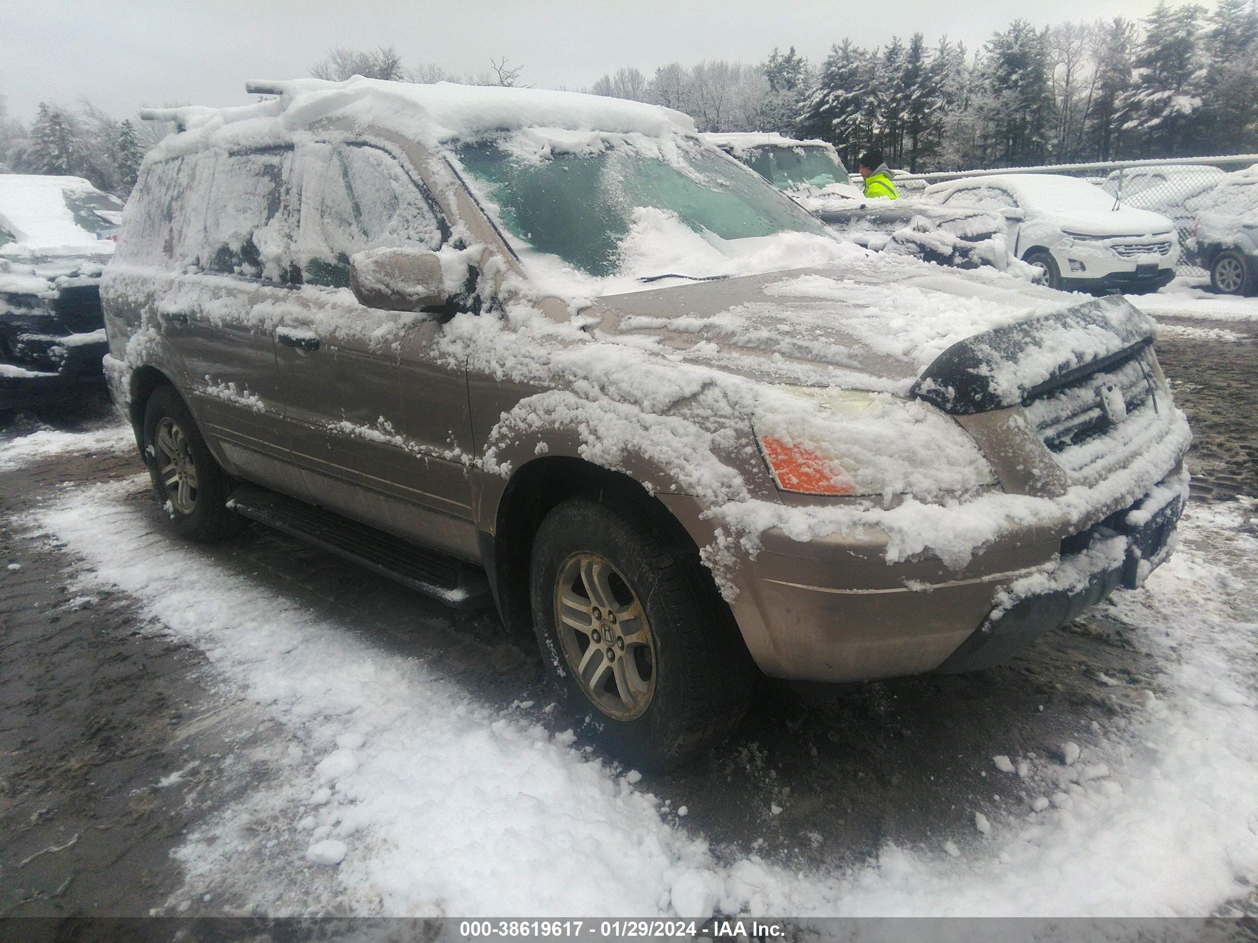 HONDA PILOT 2003 2hkyf18553h603928