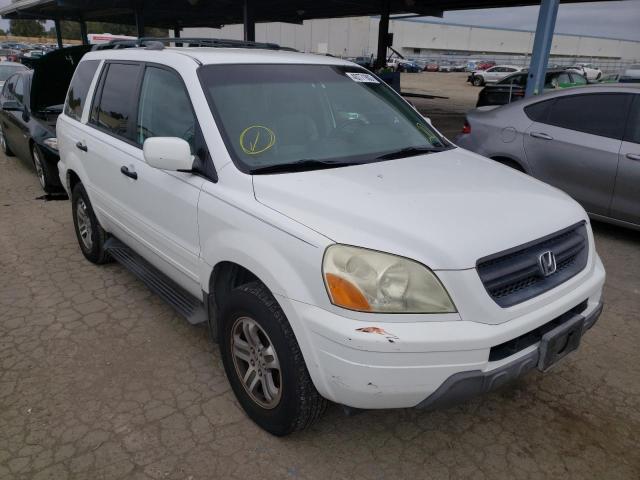 HONDA PILOT EXL 2003 2hkyf18553h611799