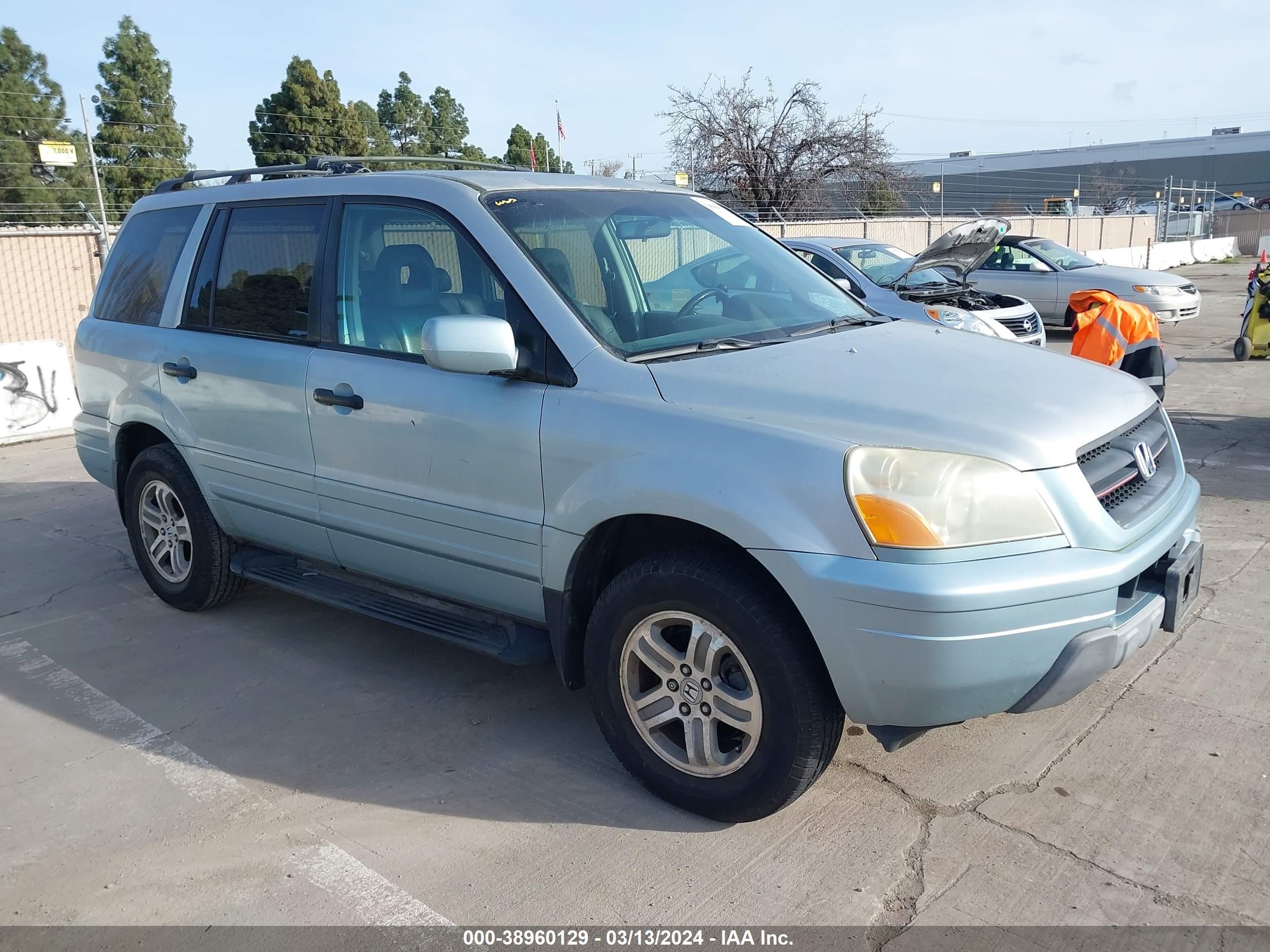 HONDA PILOT 2003 2hkyf18553h616789