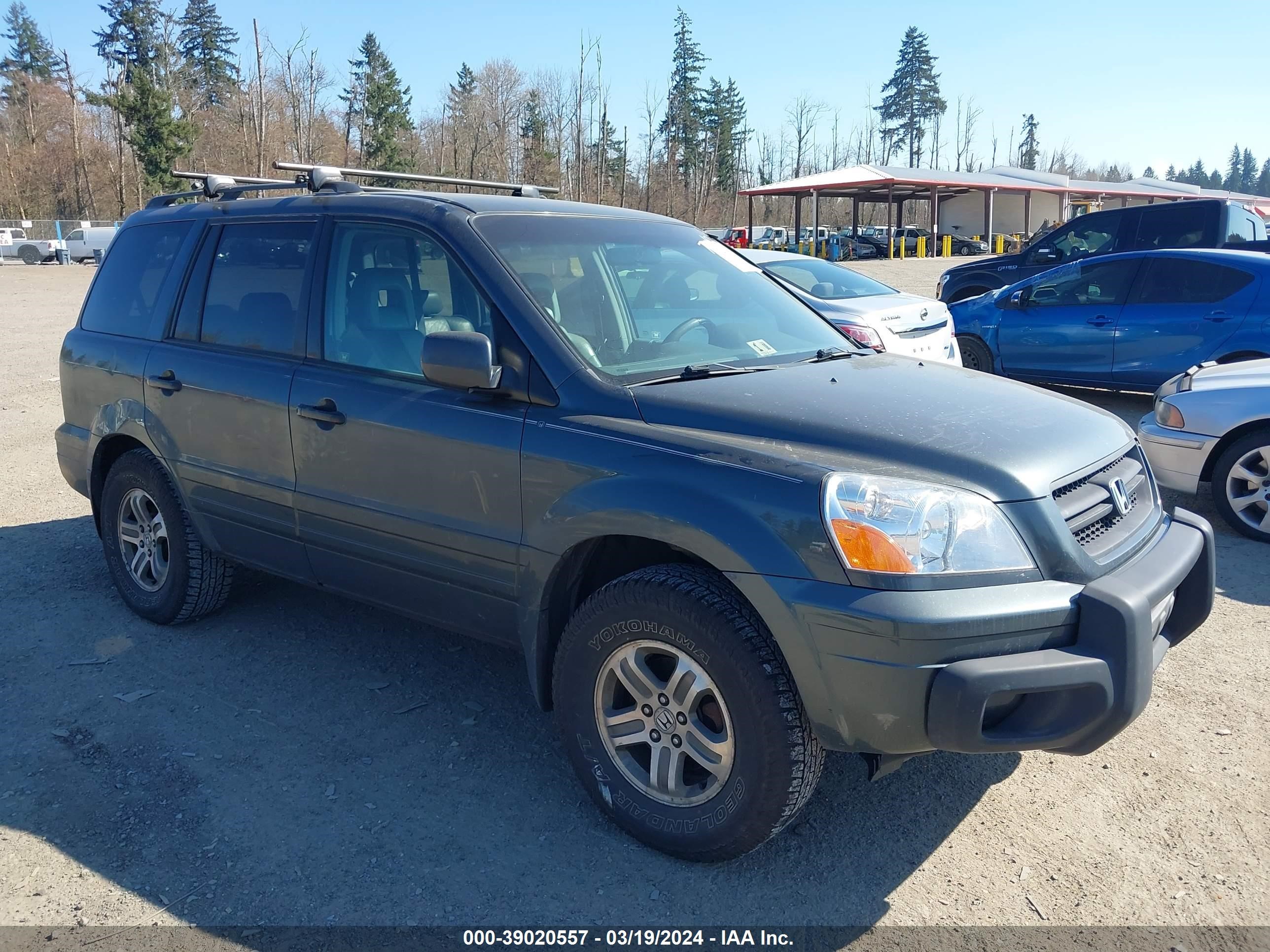 HONDA PILOT 2004 2hkyf18554h506956