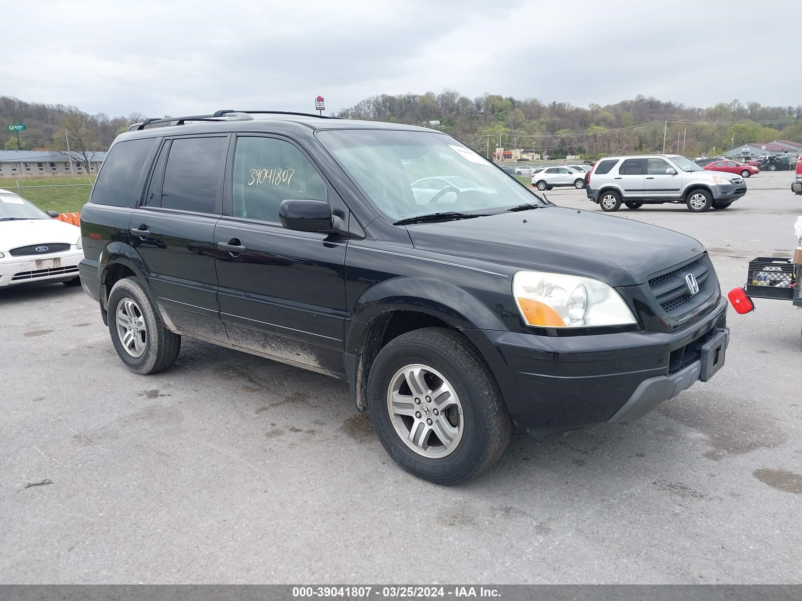 HONDA PILOT 2004 2hkyf18554h540850