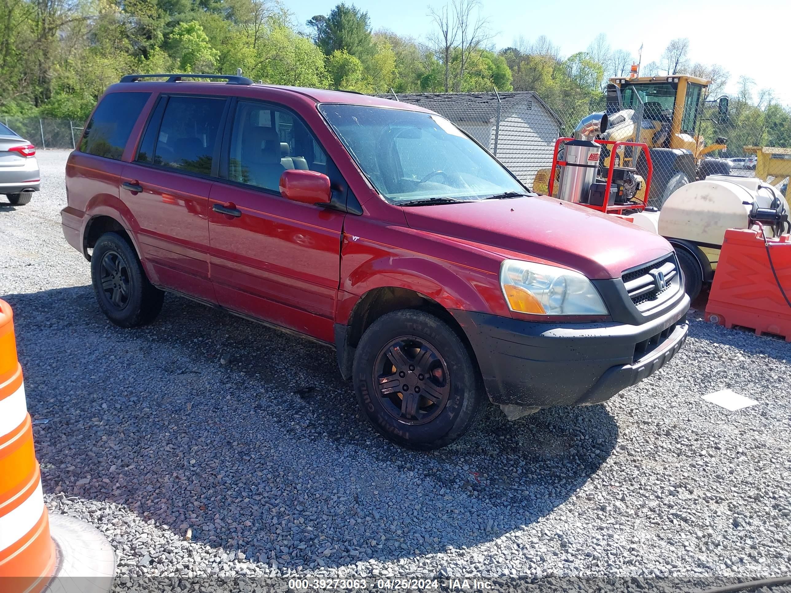 HONDA PILOT 2004 2hkyf18554h578322