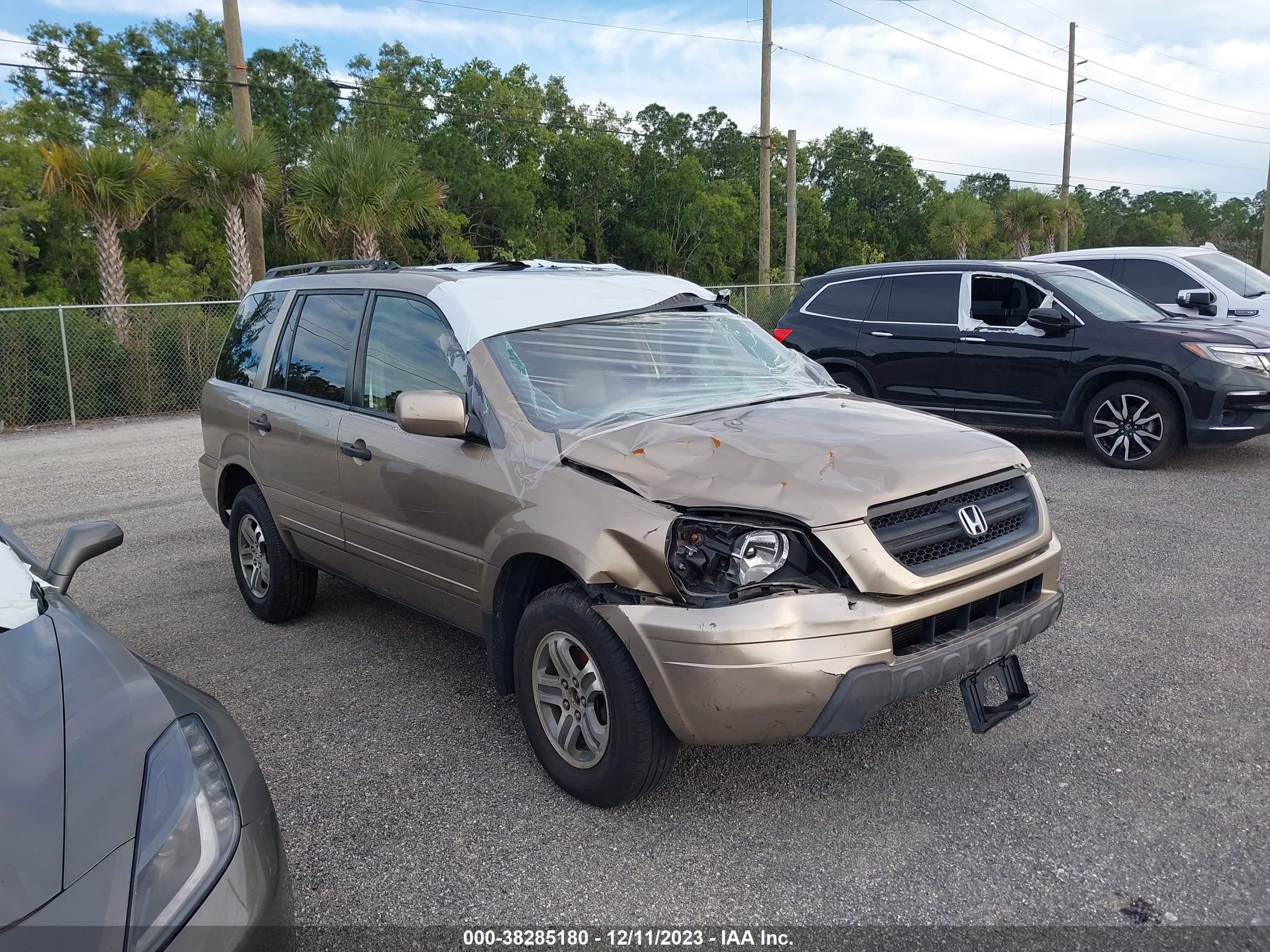 HONDA PILOT 2005 2hkyf18555h527694