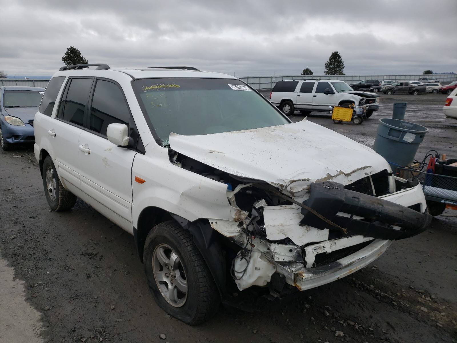 HONDA PILOT EX 2006 2hkyf18556h523730