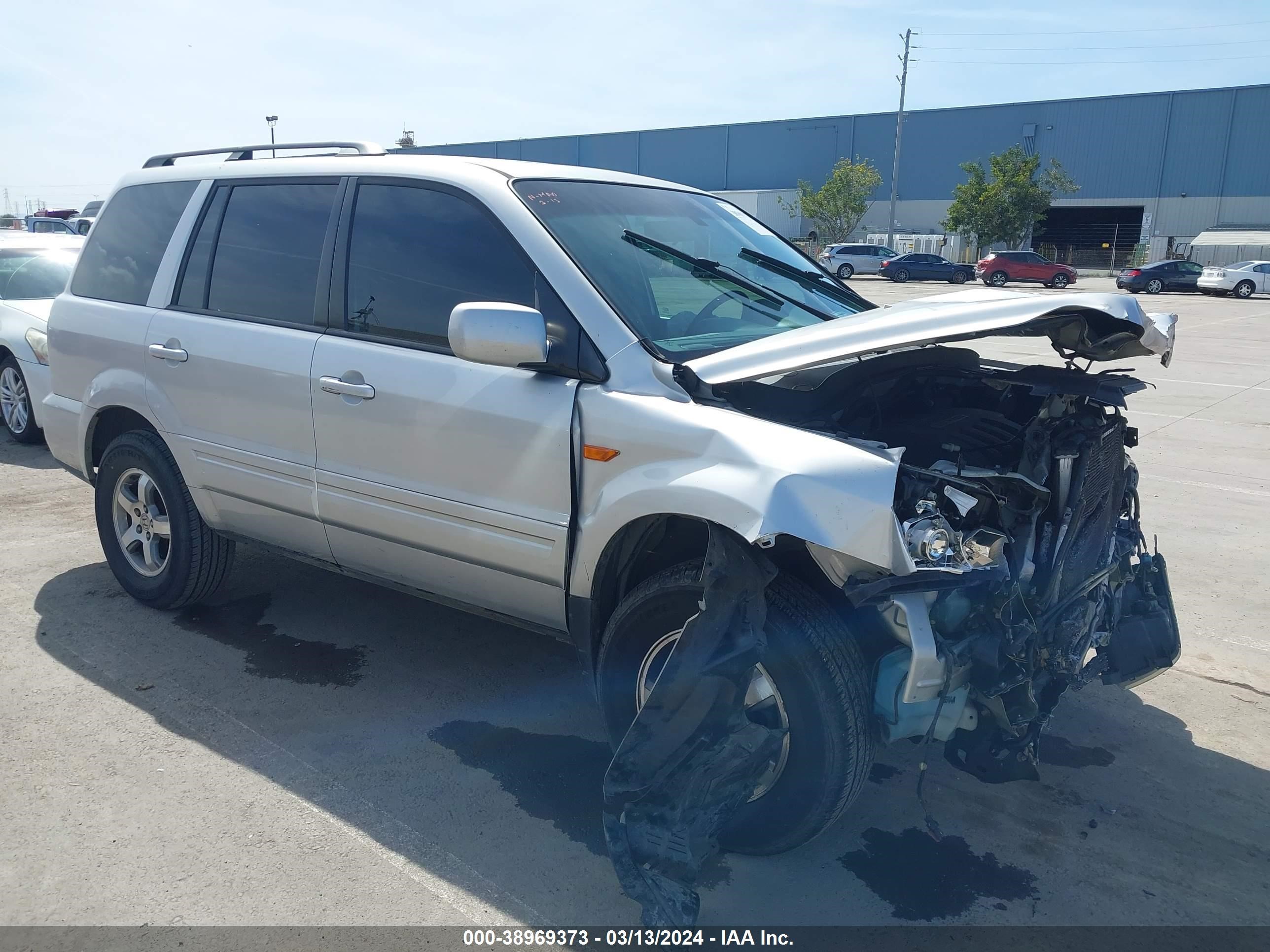 HONDA PILOT 2006 2hkyf18556h553925