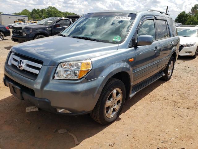 HONDA PILOT EXL 2007 2hkyf18557h513443