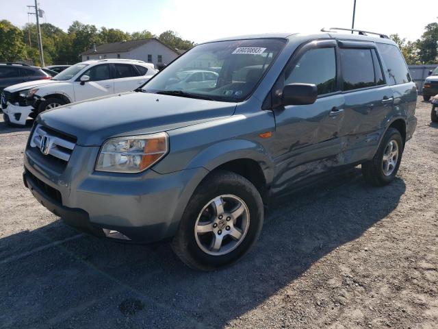 HONDA PILOT EXL 2007 2hkyf18557h517475