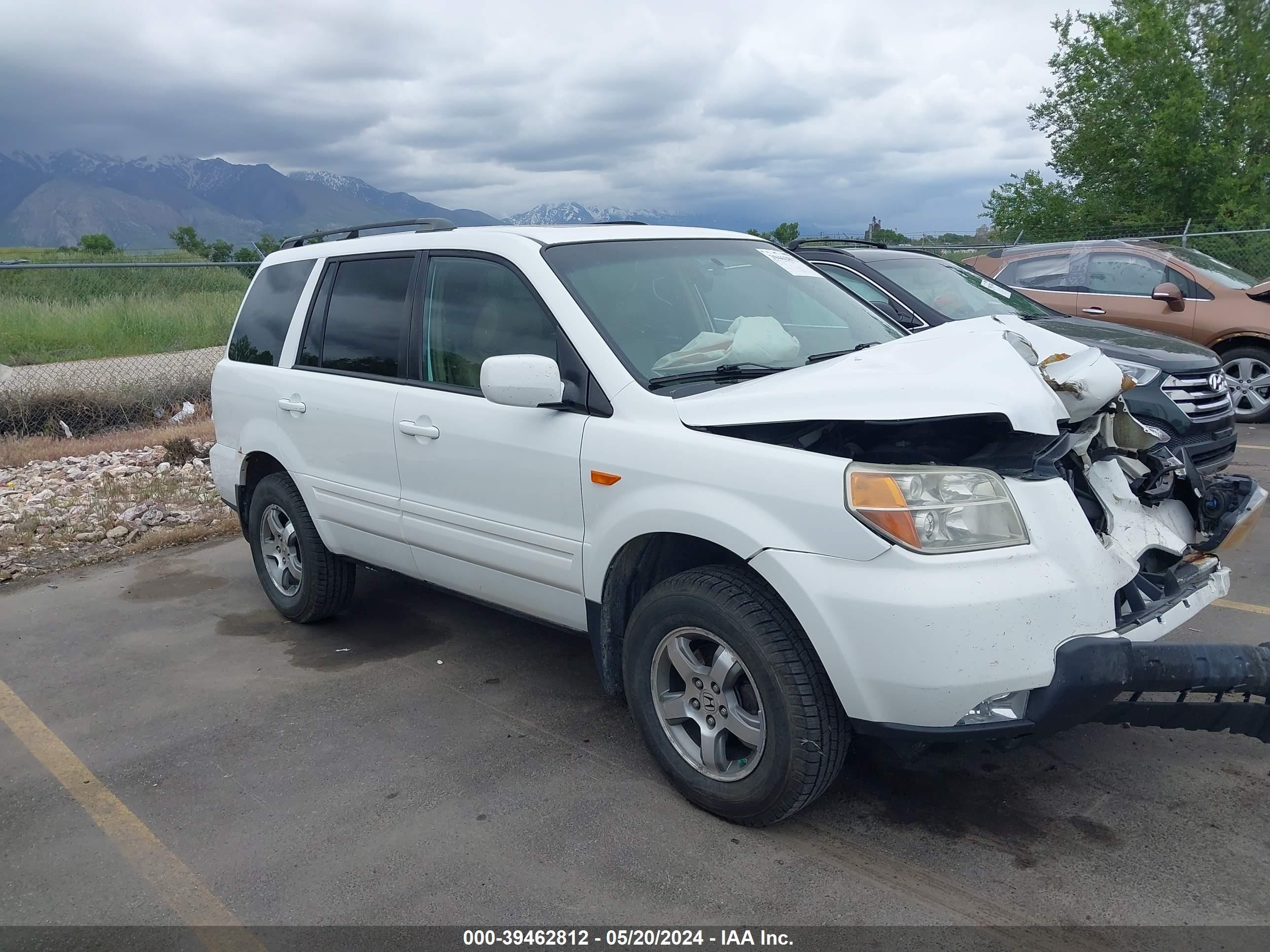 HONDA PILOT 2007 2hkyf18557h517671