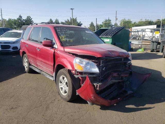 HONDA PILOT EXL 2003 2hkyf18563h500646