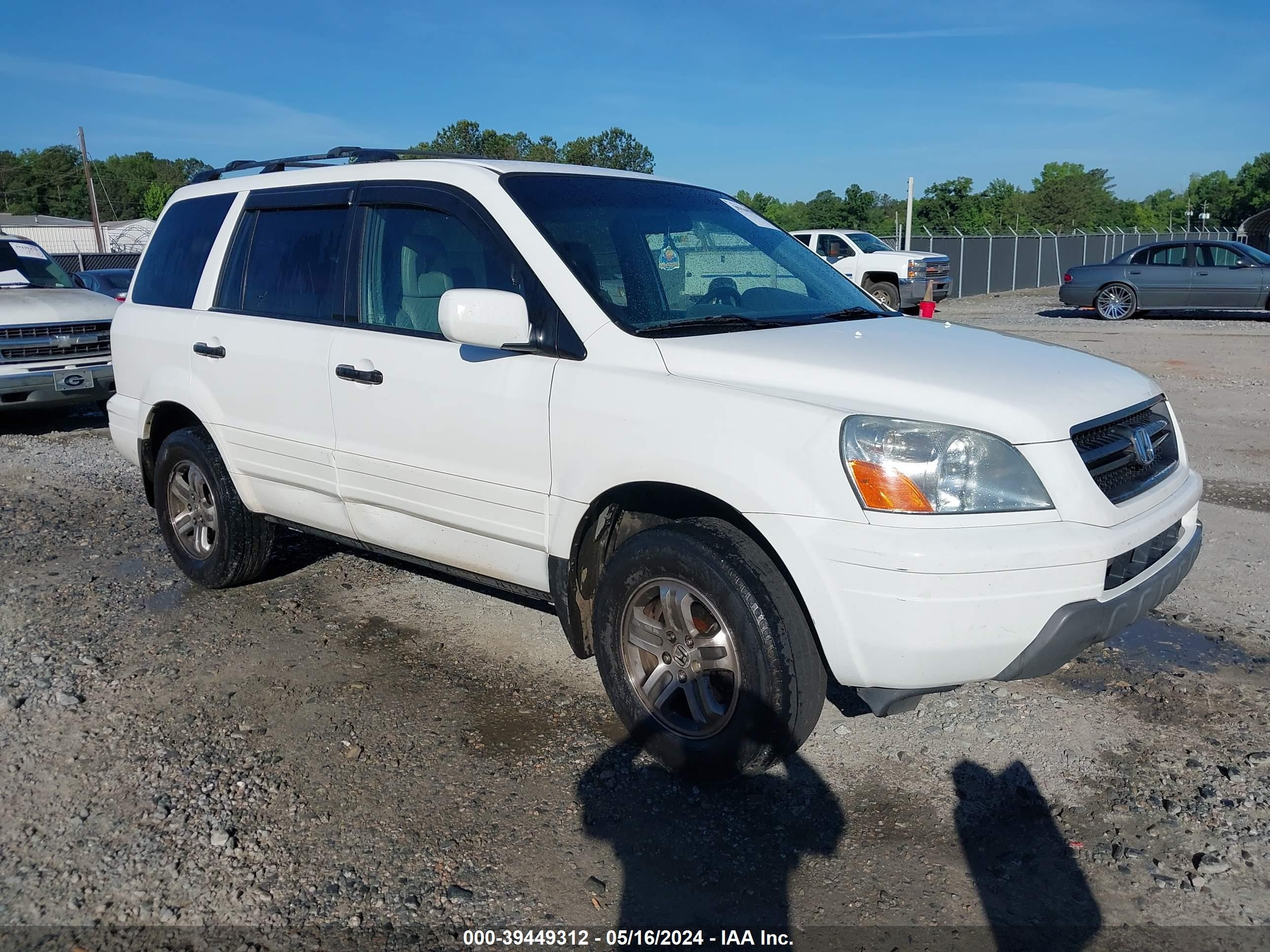 HONDA PILOT 2003 2hkyf18563h547885