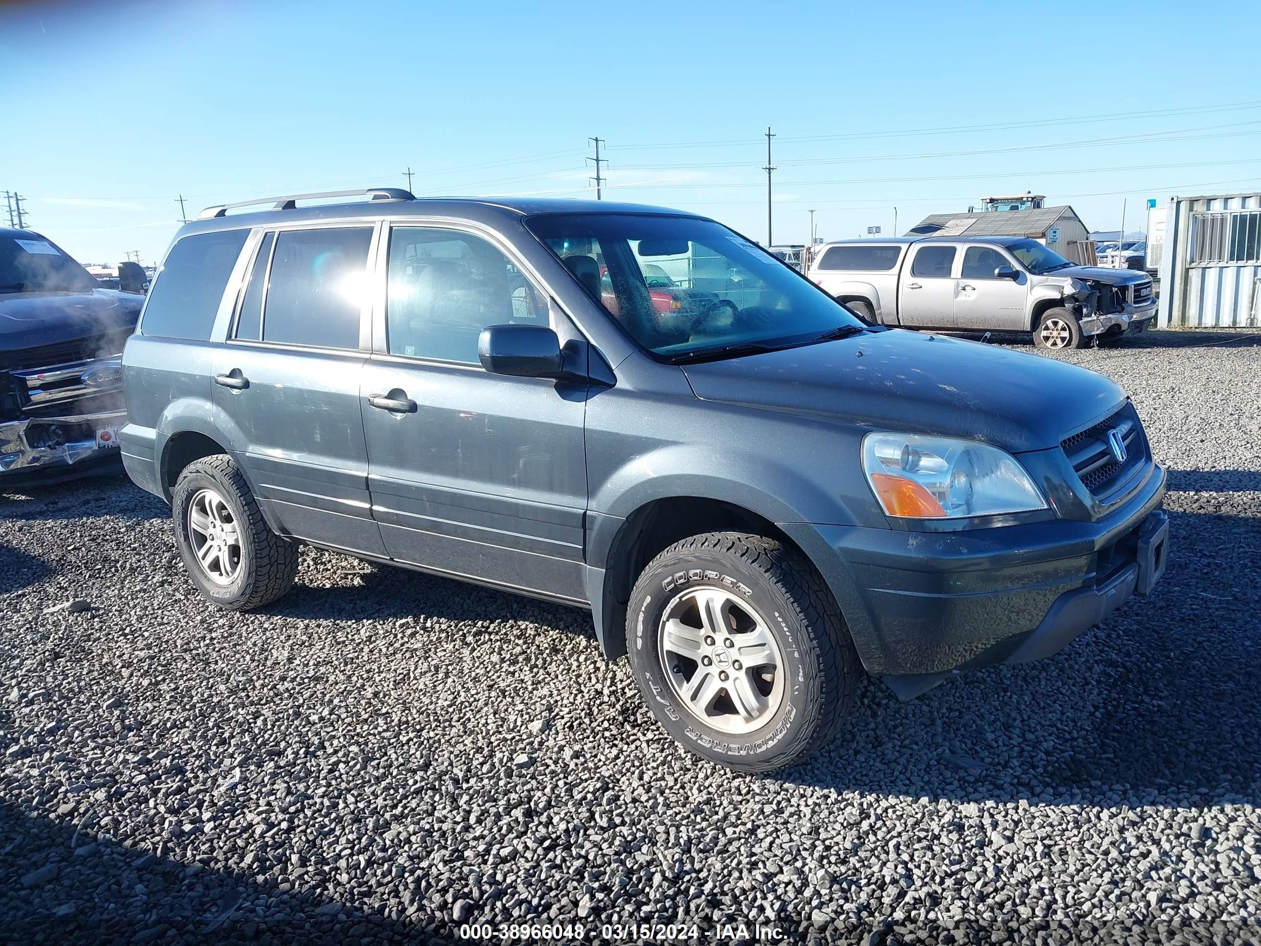 HONDA PILOT 2003 2hkyf18563h578389