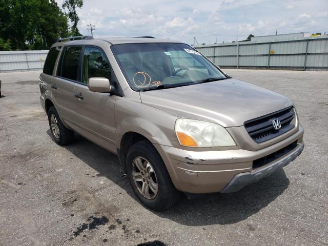 HONDA PILOT EXL 2003 2hkyf18563h592924