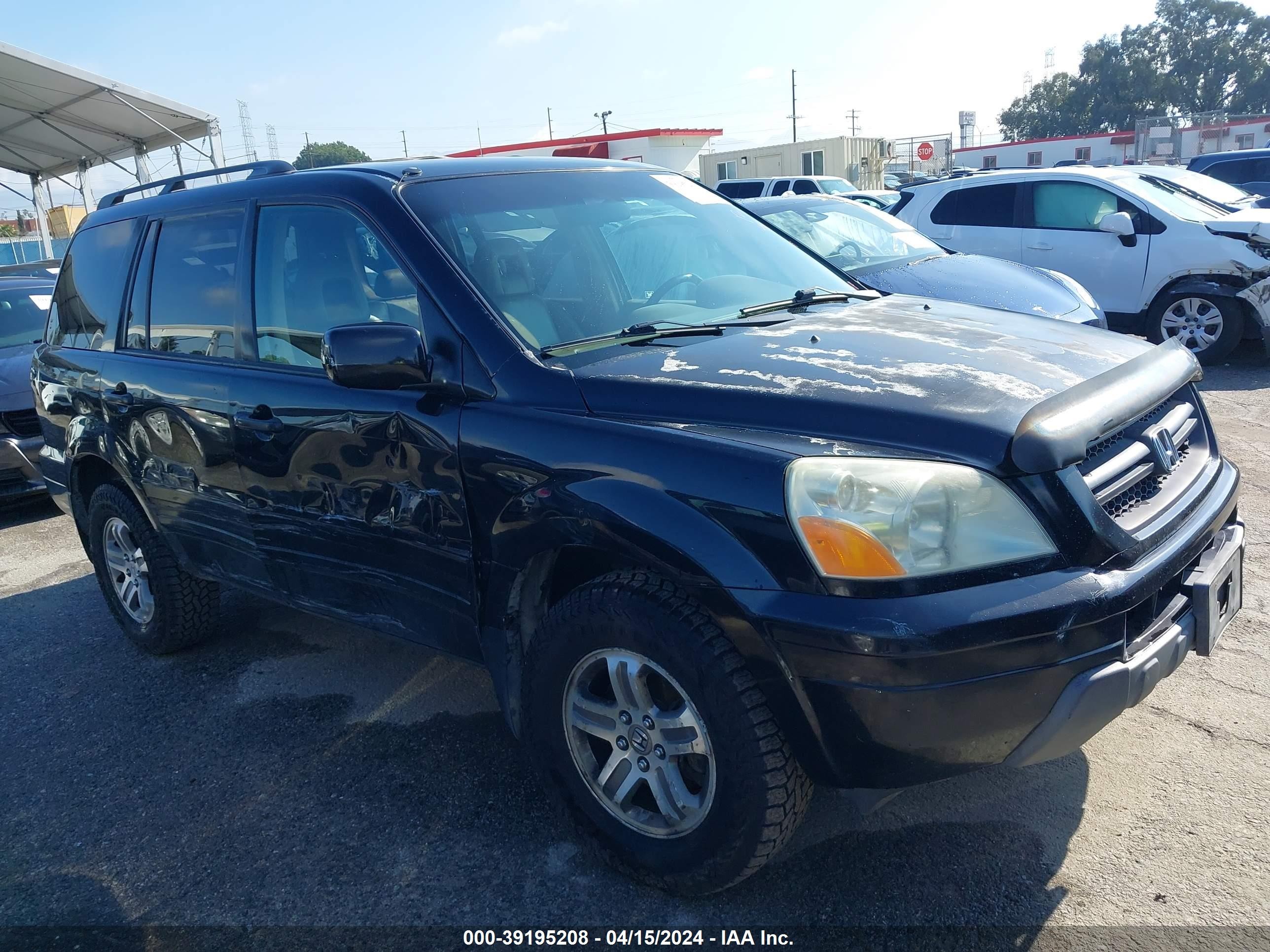 HONDA PILOT 2004 2hkyf18564h537780