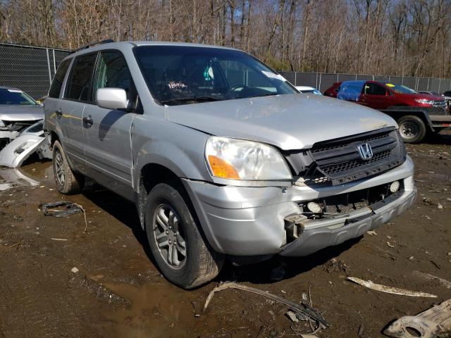 HONDA PILOT EXL 2004 2hkyf18564h595730