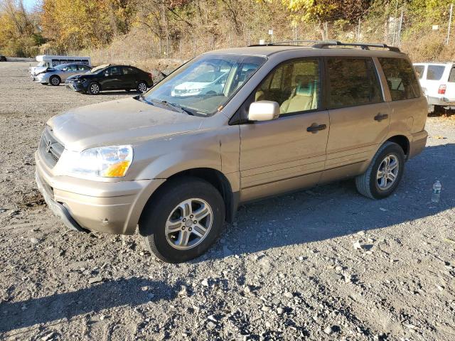 HONDA PILOT EXL 2004 2hkyf18564h604622